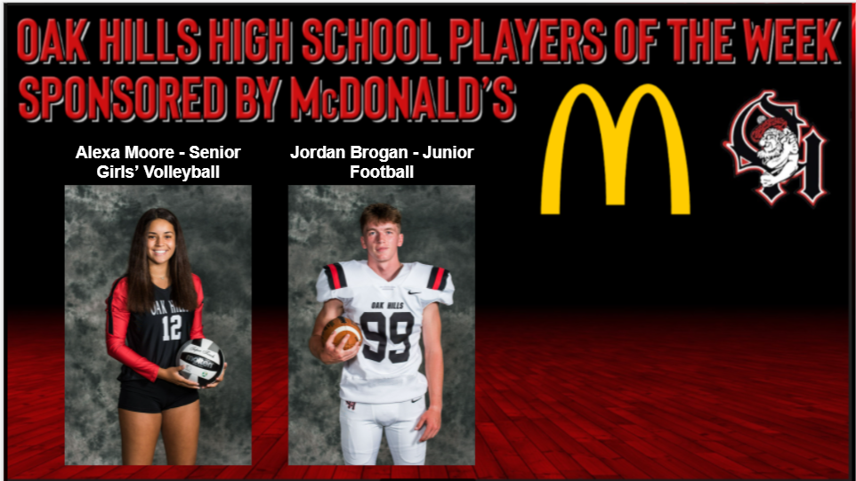 McDonald's OHHS Players of the Week